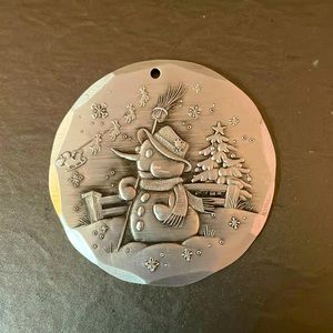 Wendell August Forge Christmas Ornament 1993